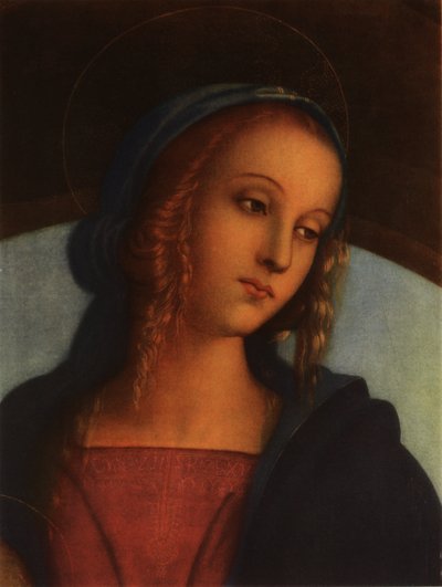 マドンナフォンピエトロペルジーノ（1446-1523） 作： Pietro Perugino